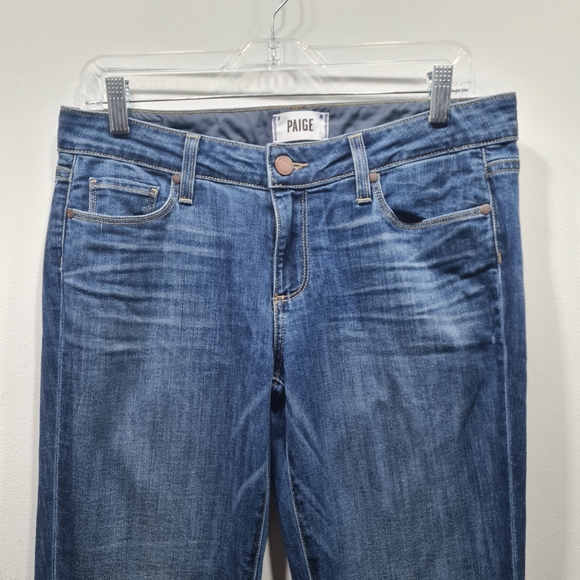 PAIGE Jimmy Jimmy Skinny Boyfriend Mid-rise Jeans Tag Size 28 - Picture 4 of 16